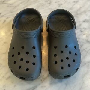 Crocs Classic Clog in Slate Grey - Size Men’s 9 / Women’s 11